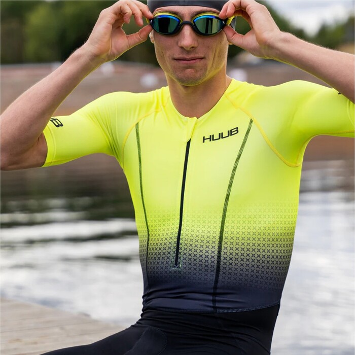 Huub Hombres 2024 Commit Traje Largo COMLCSFY - Amarillo Fluorescente